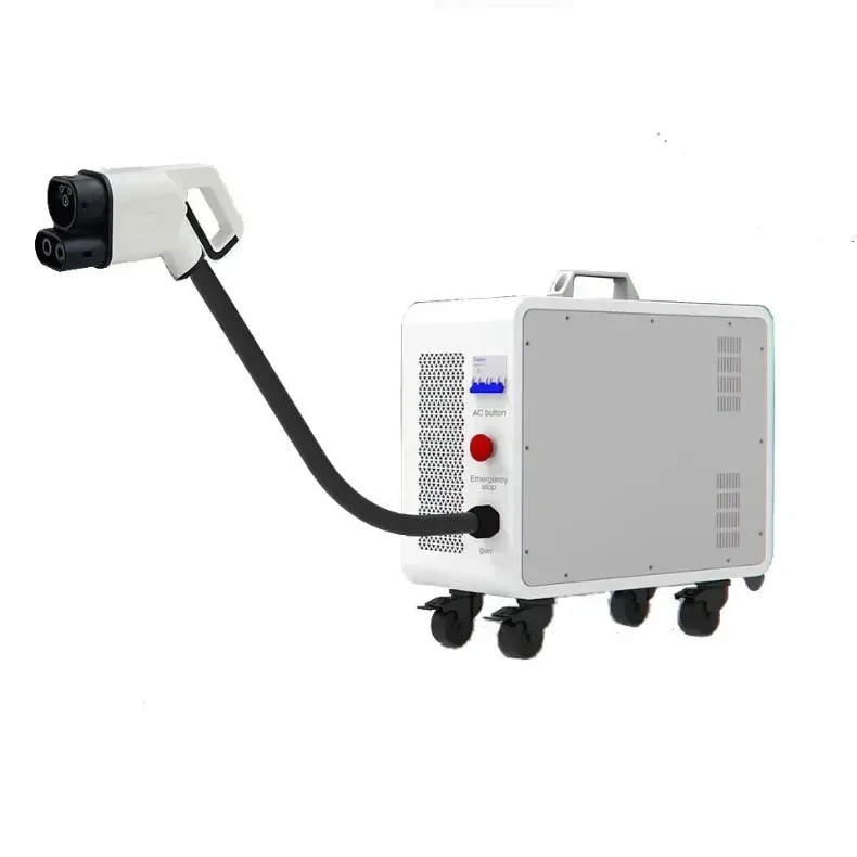 Mobile Ev Charger Single  Port - огляд і ціна Portable Dc Fast Charger 20Kw Ccs2