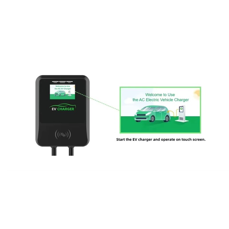 Wallbox 22kW EV Charging Stati - огляд і ціна 22Kw Wallbox Type 2 Ocpp Rfid