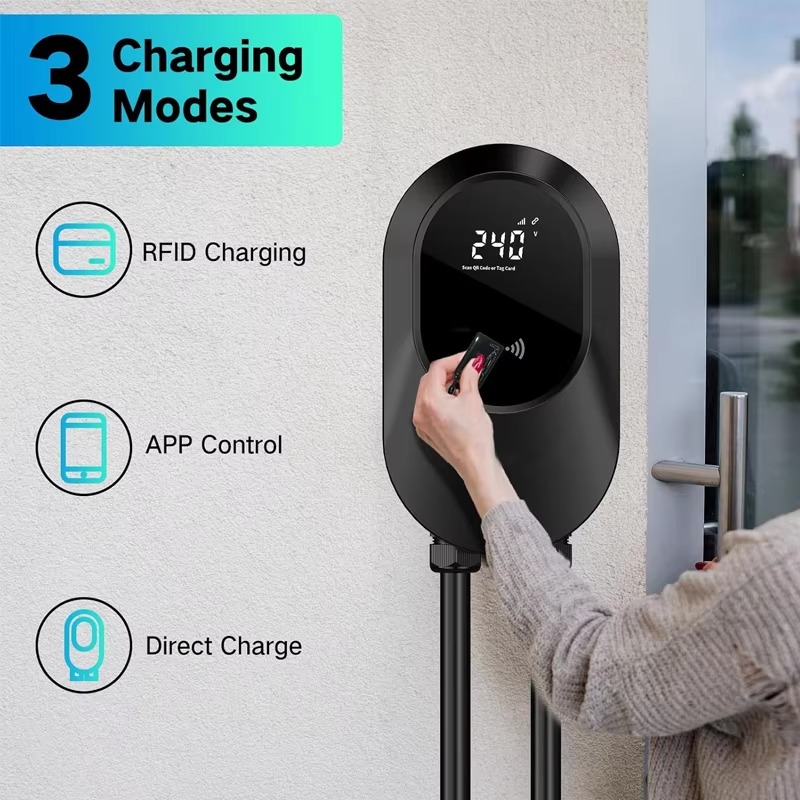 32A Home Wall-mounted Charging - огляд і ціна 22Kw Wallbox Type 2 Ocpp Rfid
