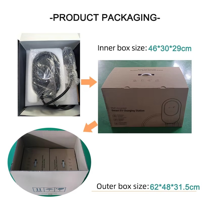 32A Home Wall-mounted Charging - огляд і ціна 22Kw Wallbox Type 2 Ocpp Rfid