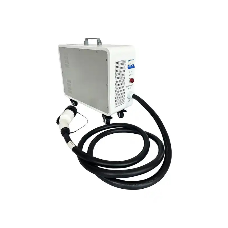 Mobile Ev Charger Single  Port - огляд і ціна Portable Dc Fast Charger 20Kw Ccs2